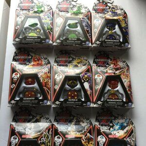 NINE NEW Bakugen Street Brawl Exclusive Special Attack Figures